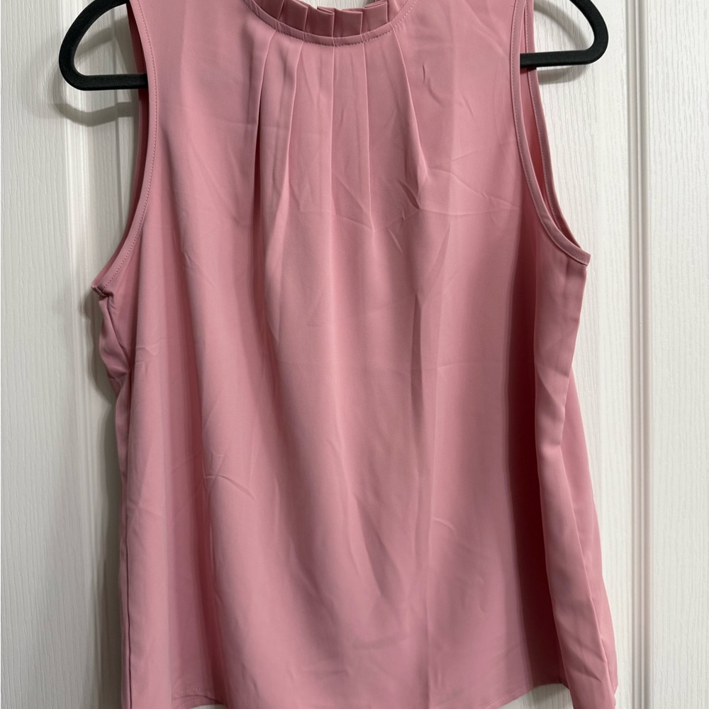 Sleeveless Pink Women's Top